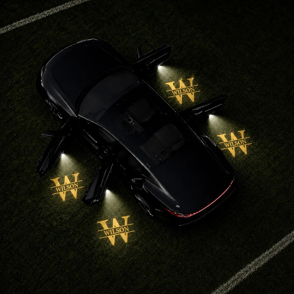 Personalized Car Door Welcome Projector Nighttime Entry Lights