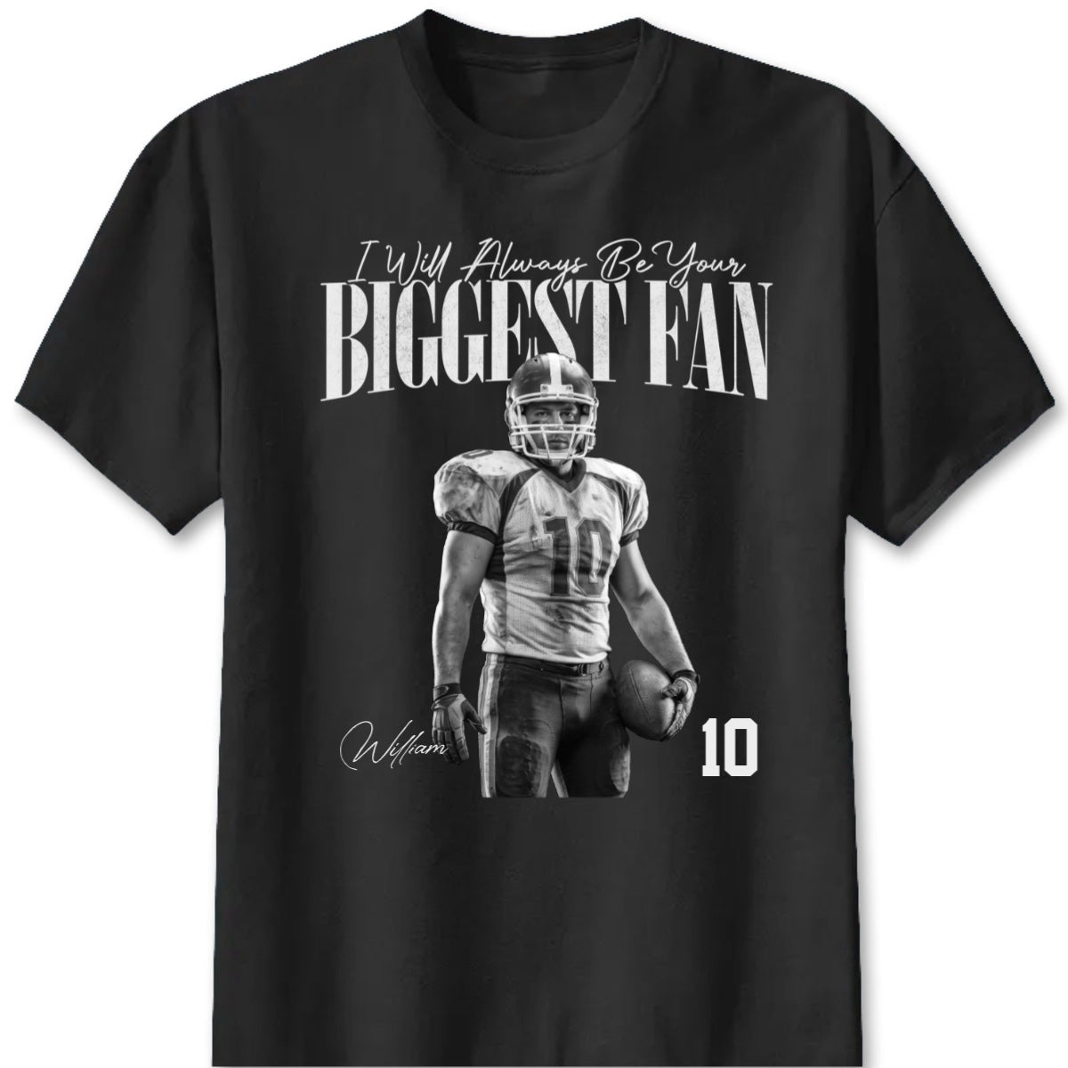 Class of 2027 Senior Mom Shirt - Personalized Sports Mom Gameday Apparel for Football Fans