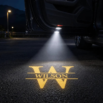 Personalized Car Door Welcome Projector Nighttime Entry Lights