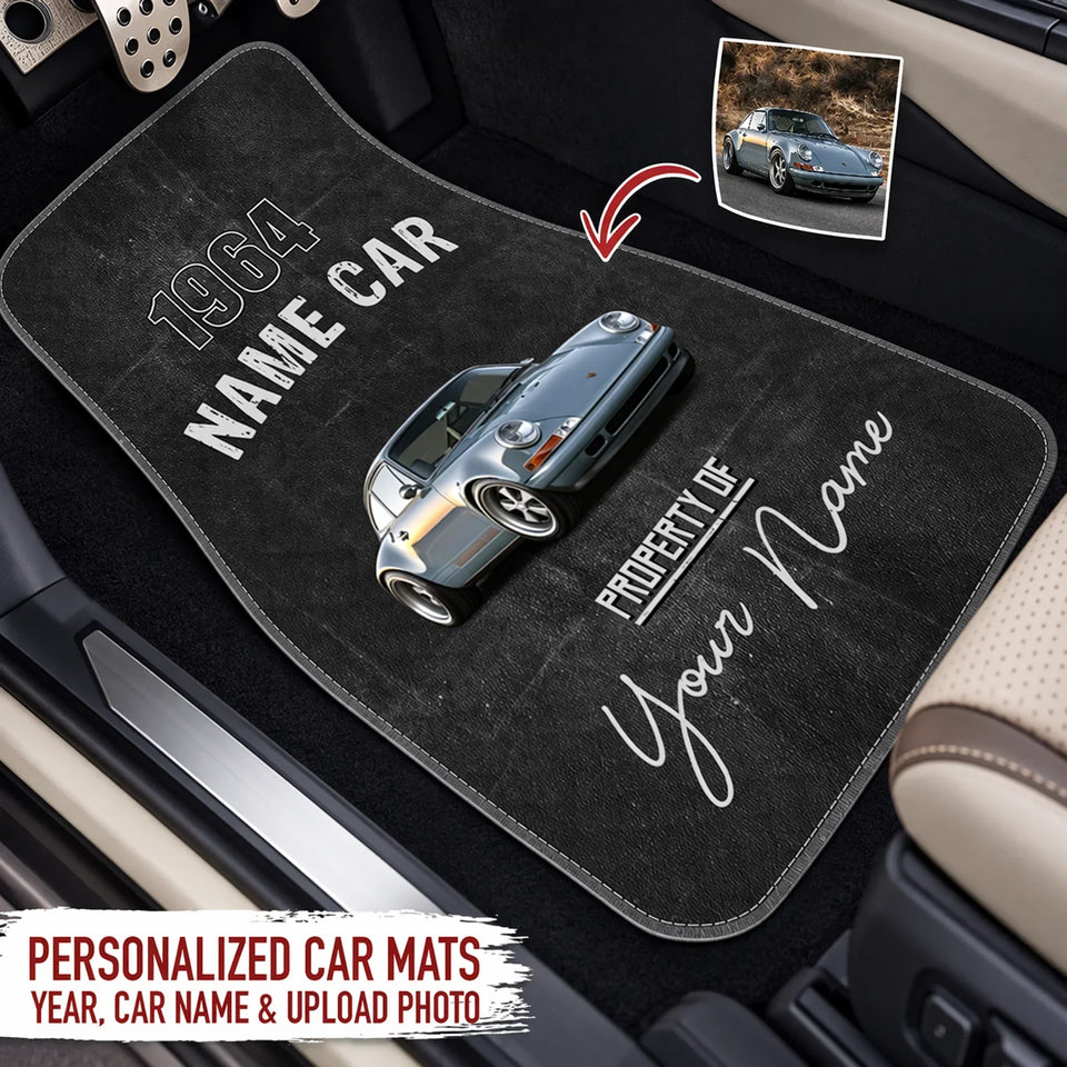 Custom Personalized Polyester Car Floor Gift 49