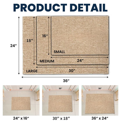 Custom Serve The Lord Doormat