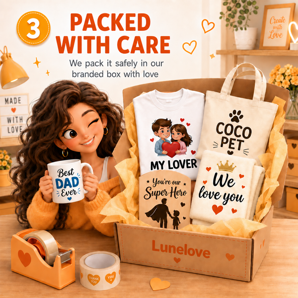 Final Product Packaged With Care