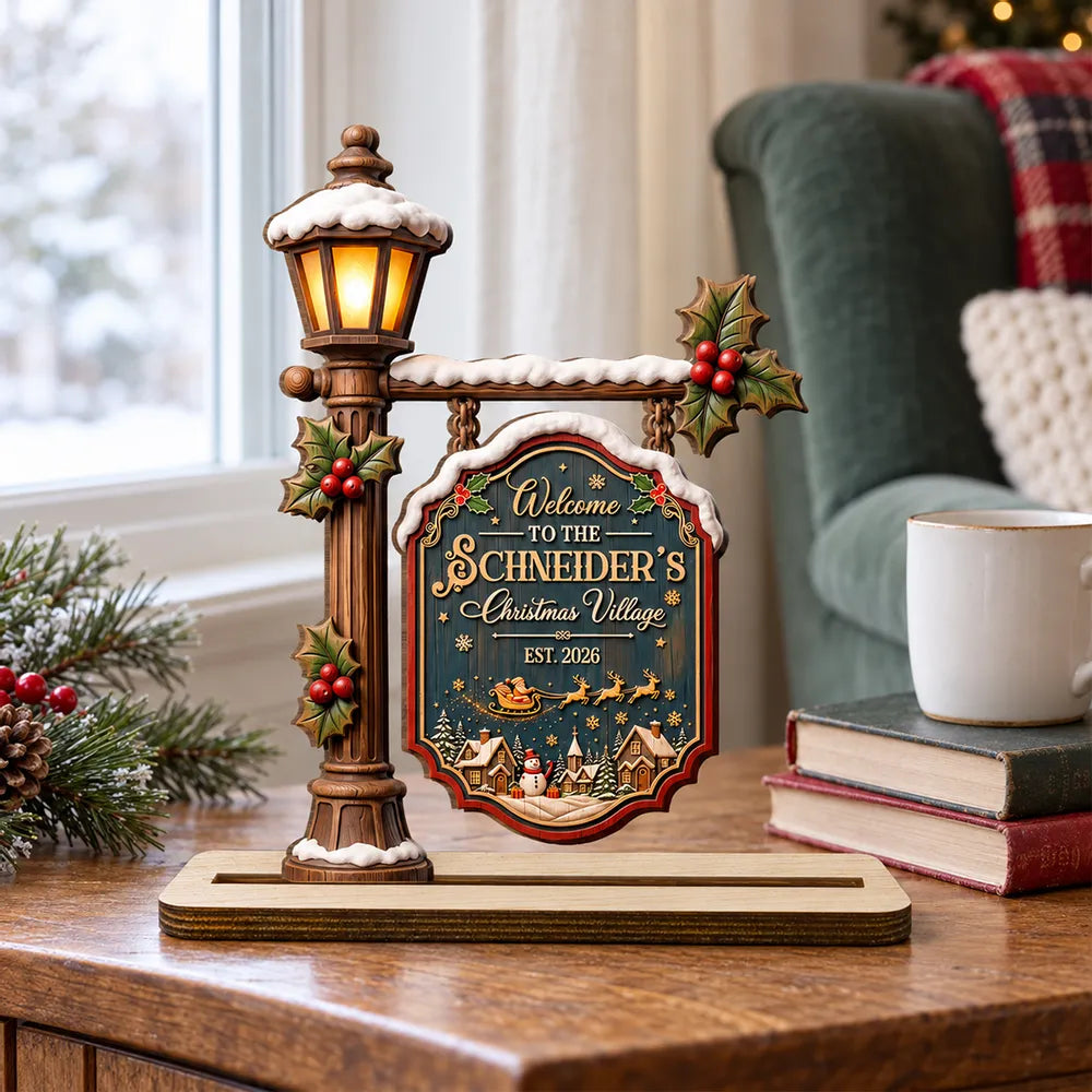 Personalized 2-Layer Wooden Plaque