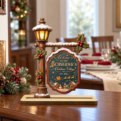 Personalized 2-Layer Wooden Plaque