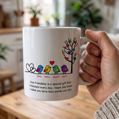 Personalized Your Friendship is a Special Gift Mug