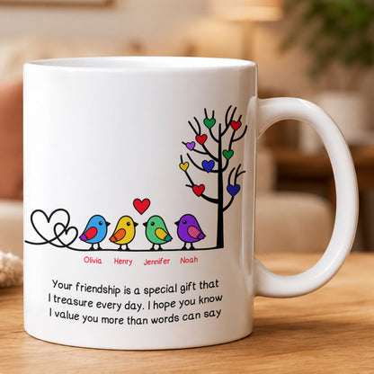 Personalized Your Friendship is a Special Gift Mug