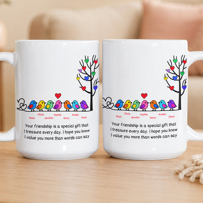 Personalized Your Friendship is a Special Gift Mug
