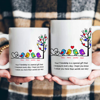 Personalized Your Friendship is a Special Gift Mug