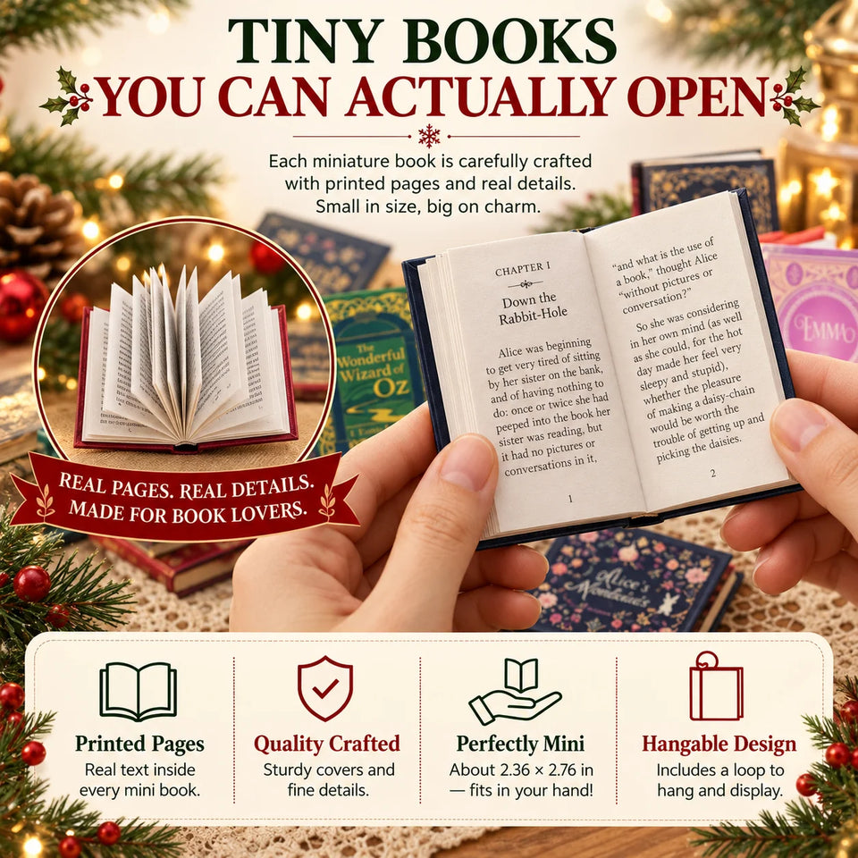 25 Days Of Christmas Reading - Mini Book Advent Calendar