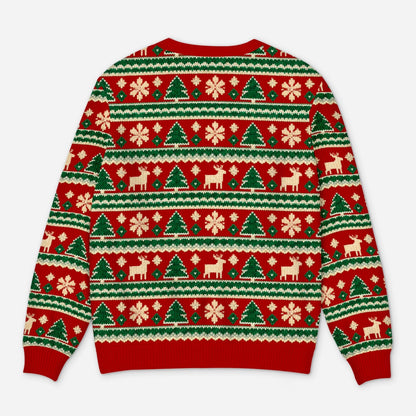 Baby’s First Christmas in Mommy’s Belly - Personalized Pregnancy Christmas Sweater