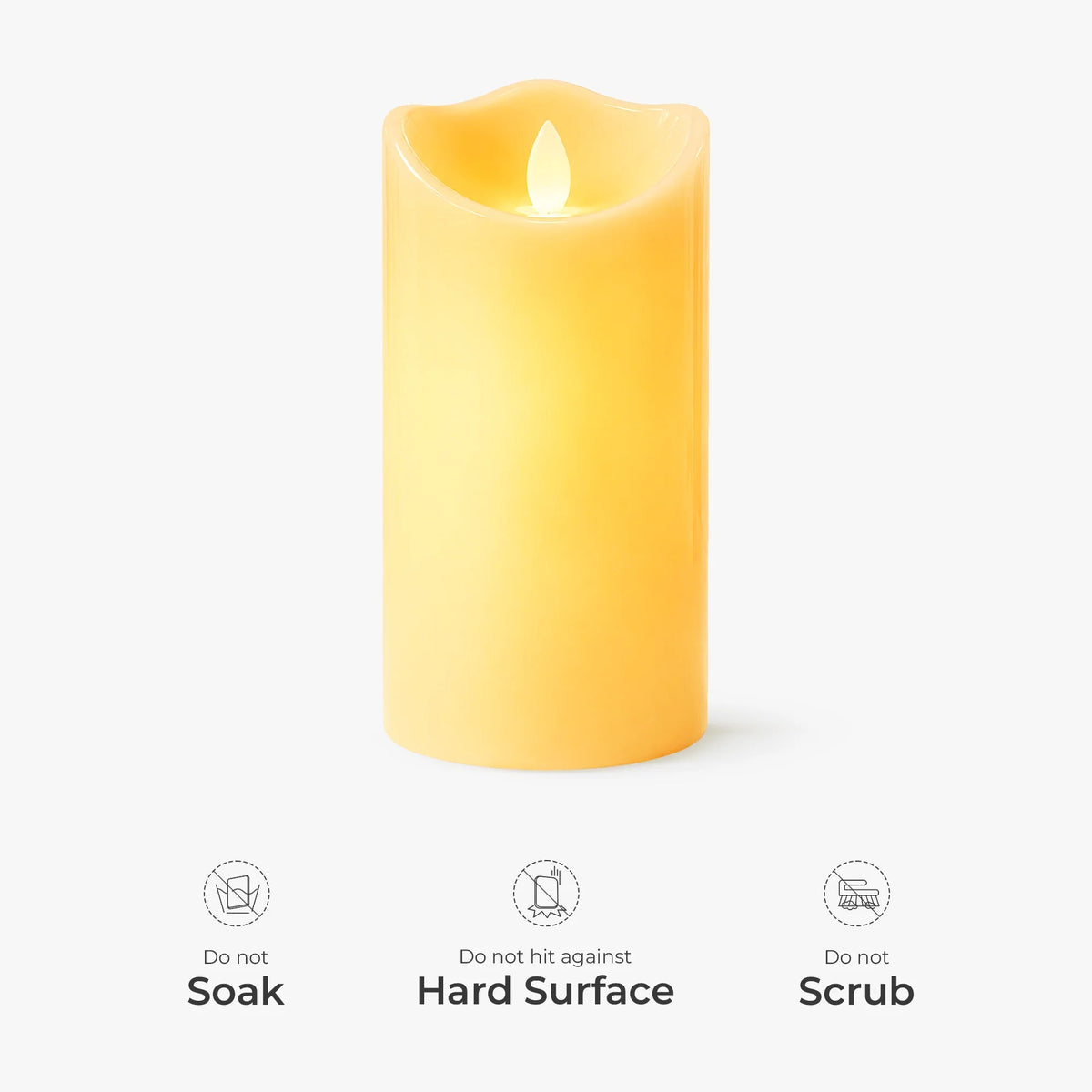 Personalized Keep Me In Your Heart Birth Flower Flameless LED Candle
